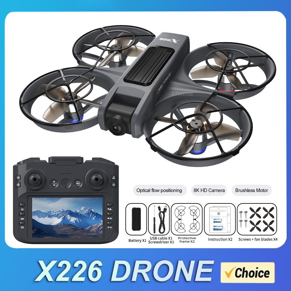 NEW X226 RC Drone 2.4G 5G WIFI - Drone Gimbal Brushless review and price