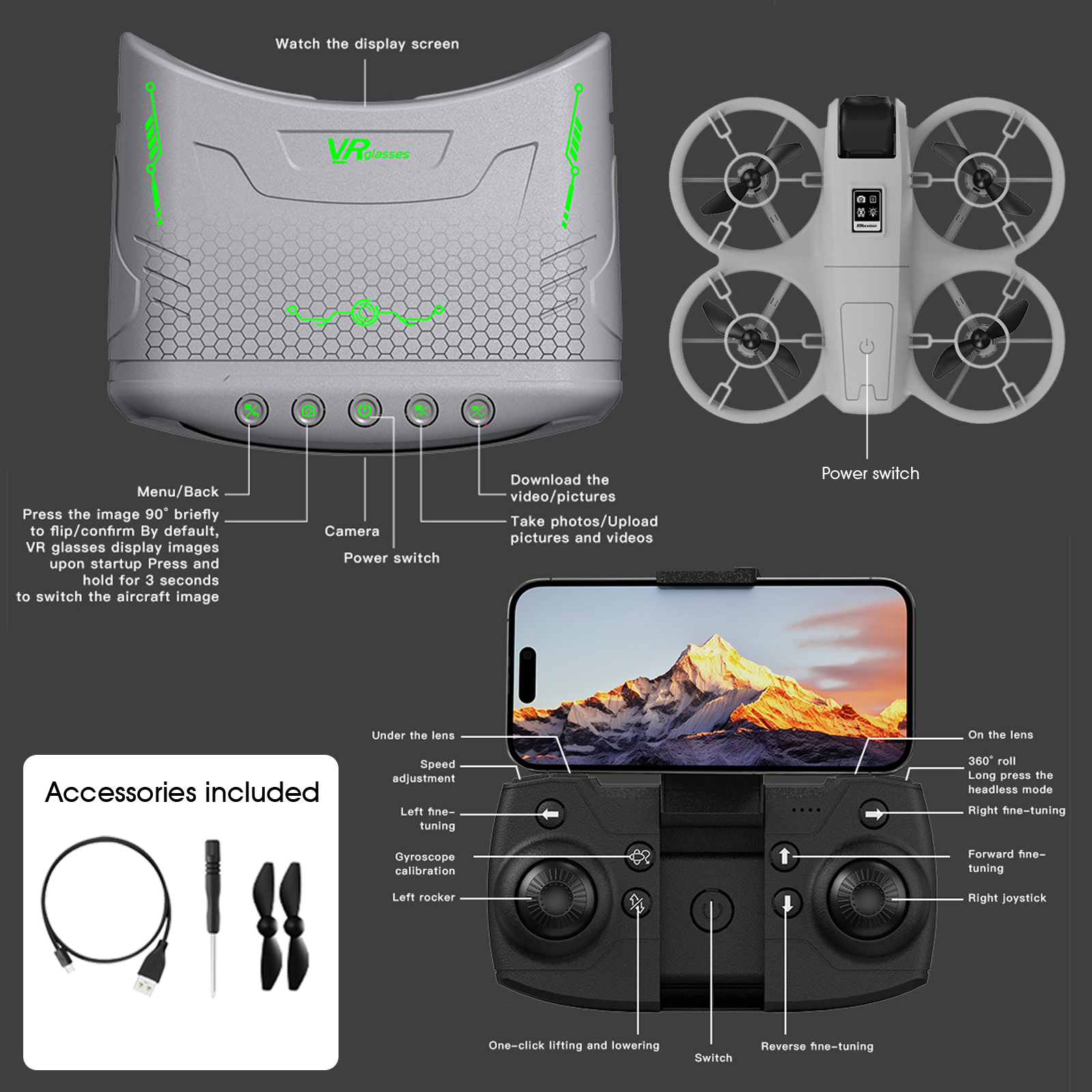 Mini Drone That Is Easy For Be - Drone Gimbal Brushless review and price